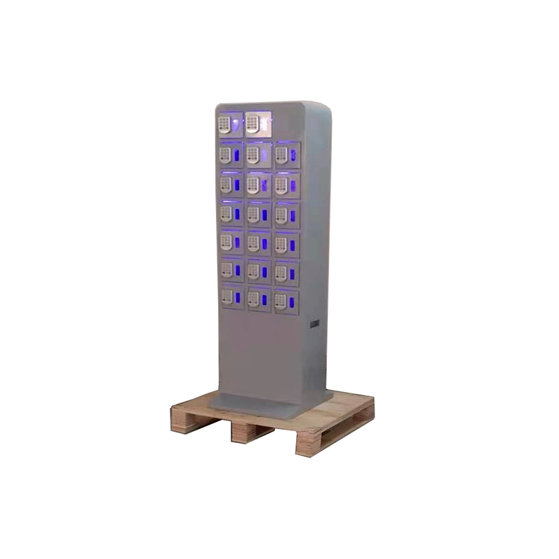 Airport Standing Phone Charging Kiosk Machine Supporting I-Phone Android C Type