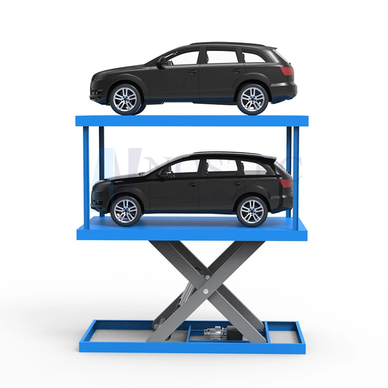 Double Deck Scissor Car Lift Platform for Garage