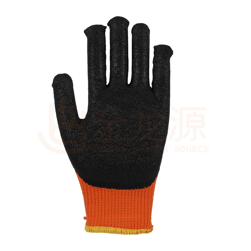 Cheap Chinese Factory 2023 7g Winter Men Work out Gloves for Hand Protective Labor Gloves 3/4 Dipping