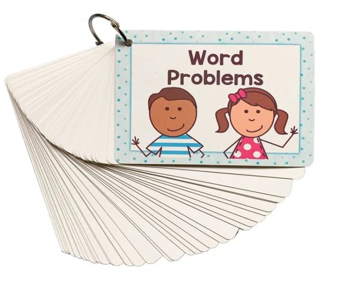 مخصص English Words Study Letter Point Read Cards Flash Cards