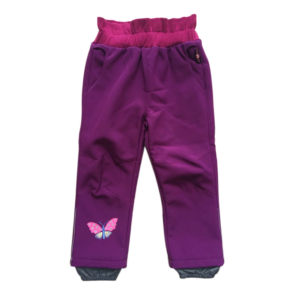 Kids Soft Shell Pants Outdoor Wear Winter Apparel Sport Trousers