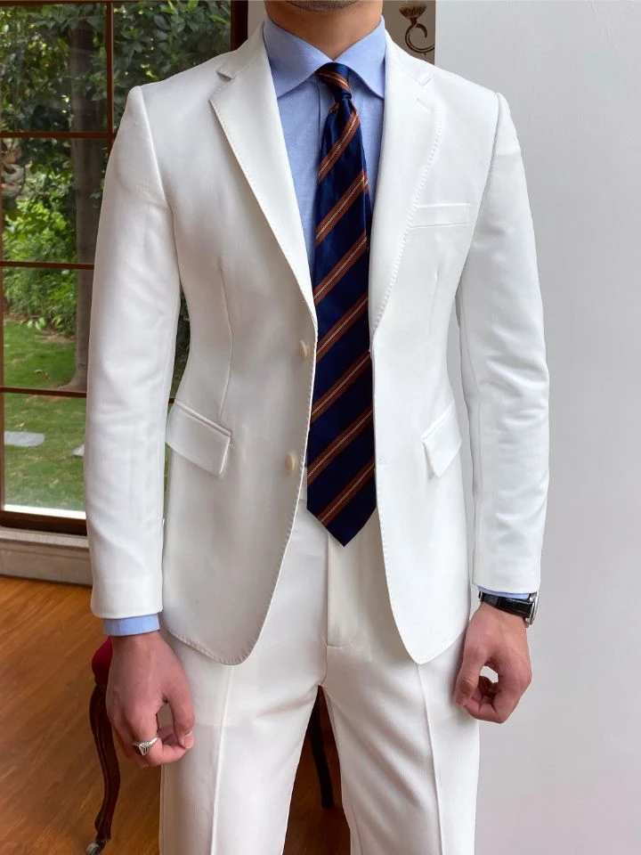 Fato para homem Coat Pant Business Suits Tuxedo Wedding Suit para homem