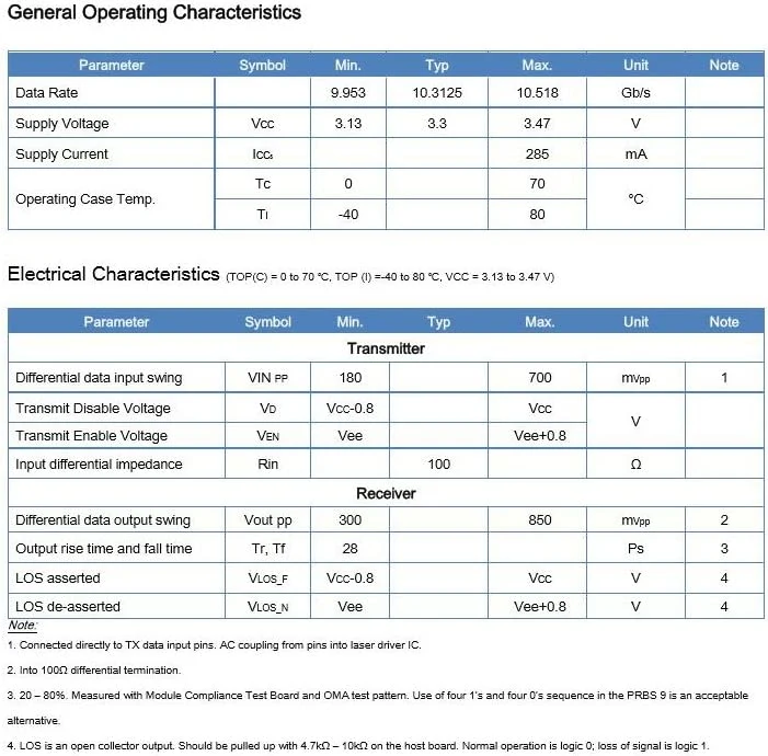 Transceptor óptico SFP-10g-Sr 850nm 300m LC DDM SFP+10g Ethernet Módulo compatible con Cisco