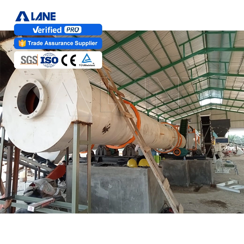 Lane Cow Dung Fertilizer Making Machine From Organic Waste Organic Fertilizer Production Line Bio Fertilizer Making Machine