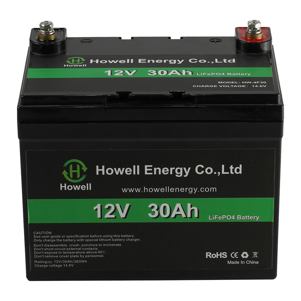 Standard Solar Lithium 12V 30ah LiFePO4 Battery