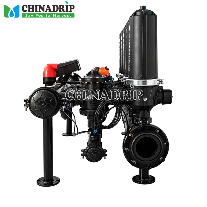 Agricultural Irrigation Equipment Automatic Farm Irrigation System Backwash Control Self-Clean Filter Irrigation System