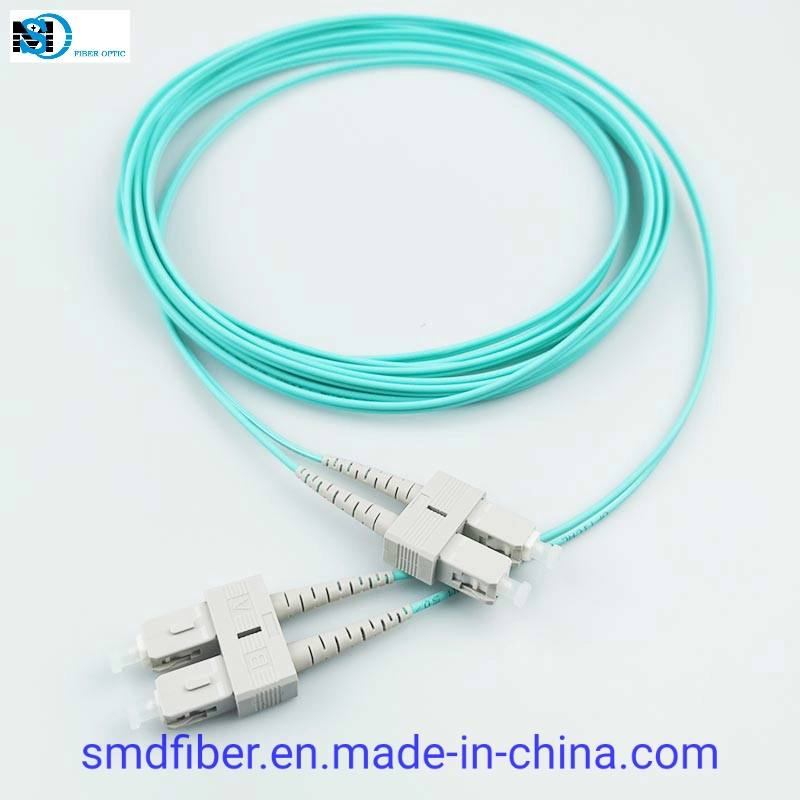 Sc-Sc/UPC de fibra óptica Om3 Cable Duplex, 2,0 mm, 5m