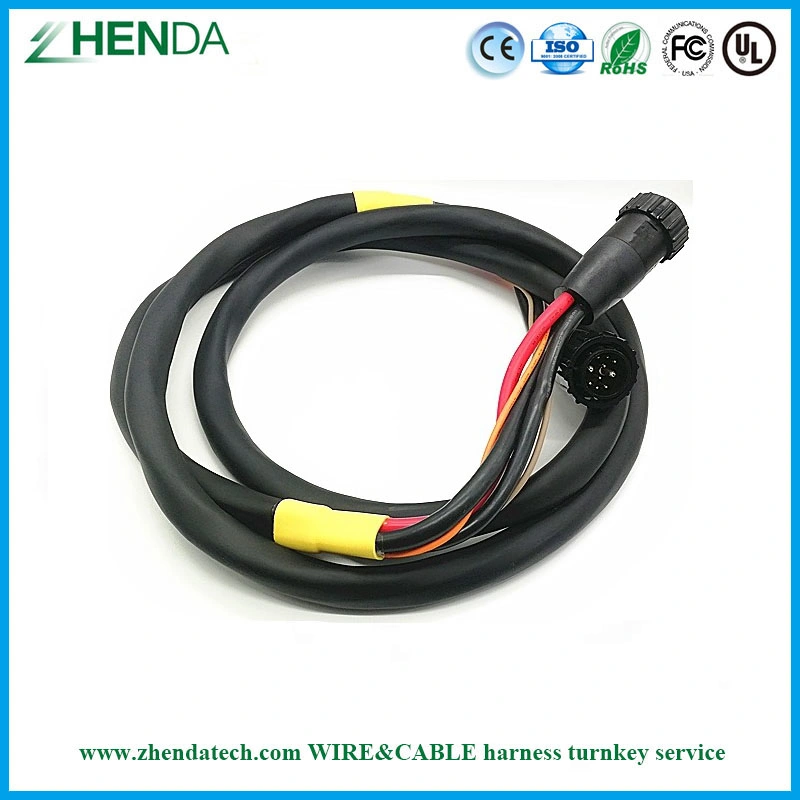 Automotive Custom Battery cable de carga de nueva energía para el control de vehículos Aprobado por ISO