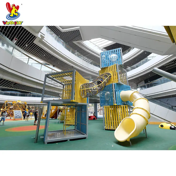 Children Huge Tower Amusement Park Water Playsets Customizable Games Play Ground Outdoor Wooden Slide Playground Equipment