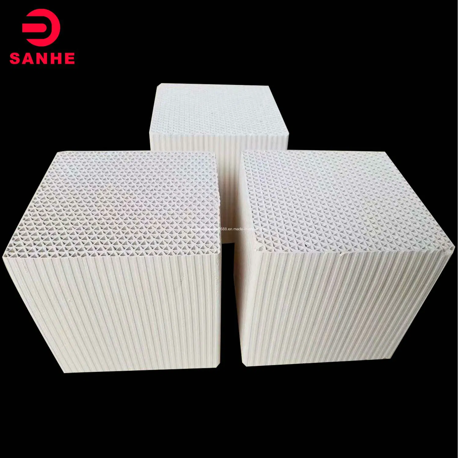 Alumina Porcelain Cordierite Honeycomb Ceramic for Rto Rco