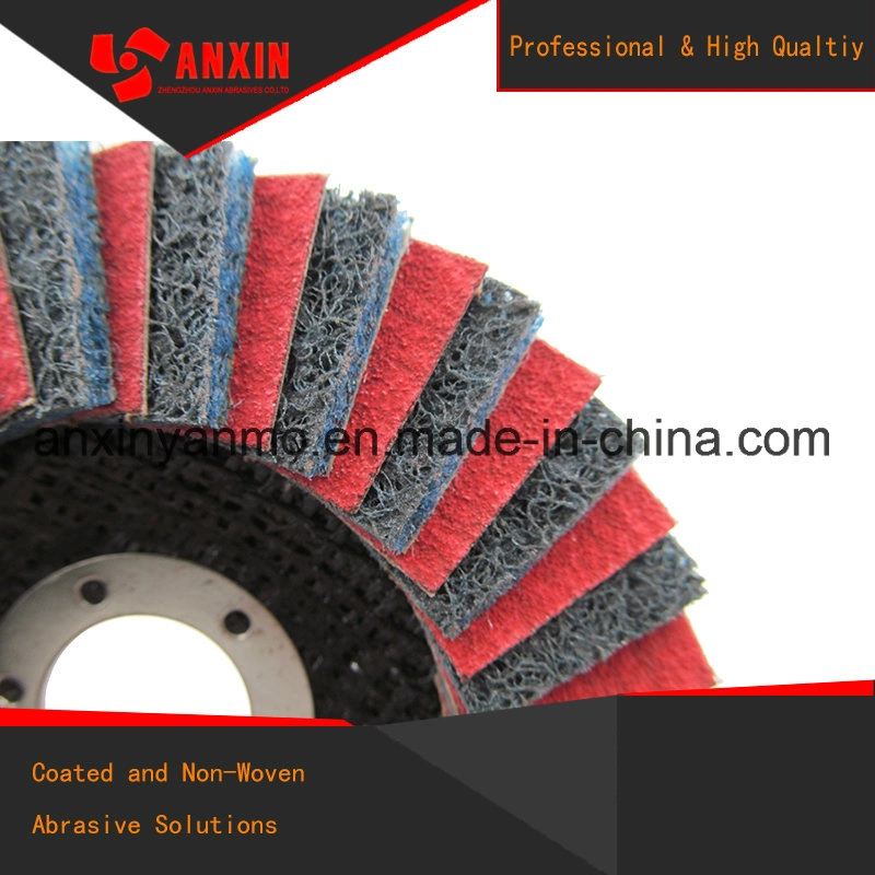 Non-Woven Material with Abrasive Cloth Polishing Pad