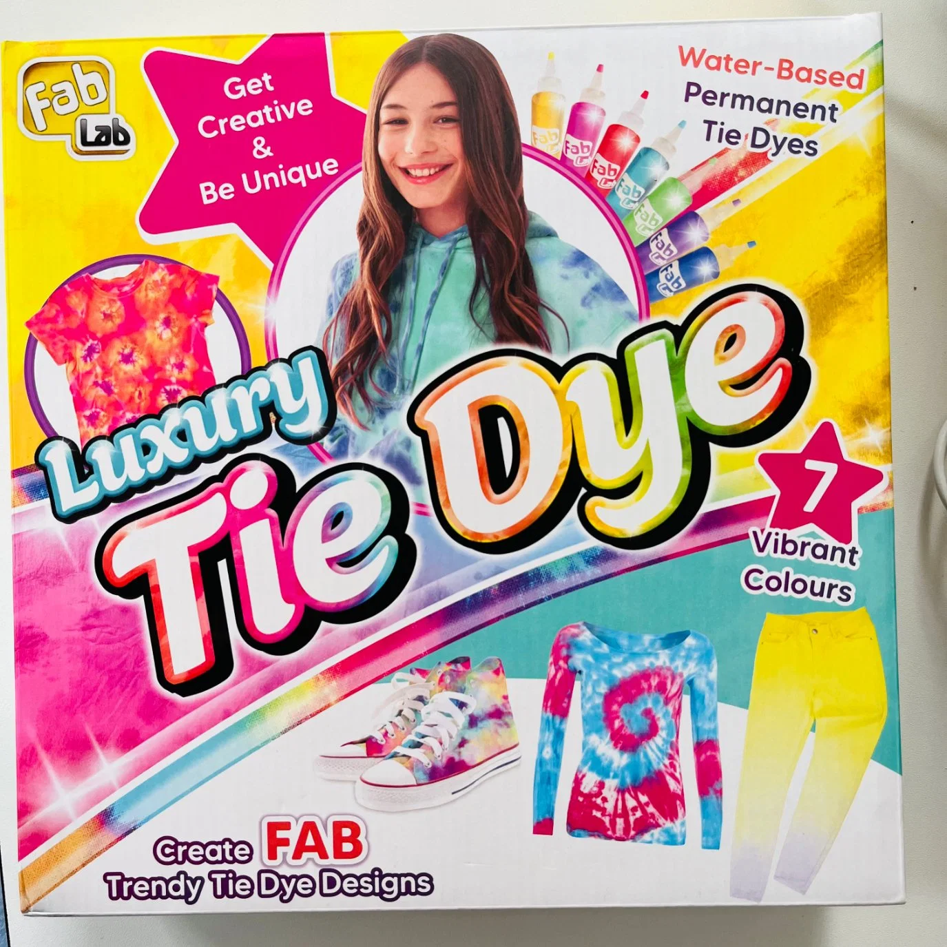 Tissu Tie-Dye Peinture pour lier les Kits de colorant