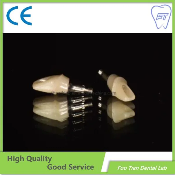 Dental Material Lab Implant Dental Lab Supplies Full Contour Zirconia Bridge with Natural Shade and Shape