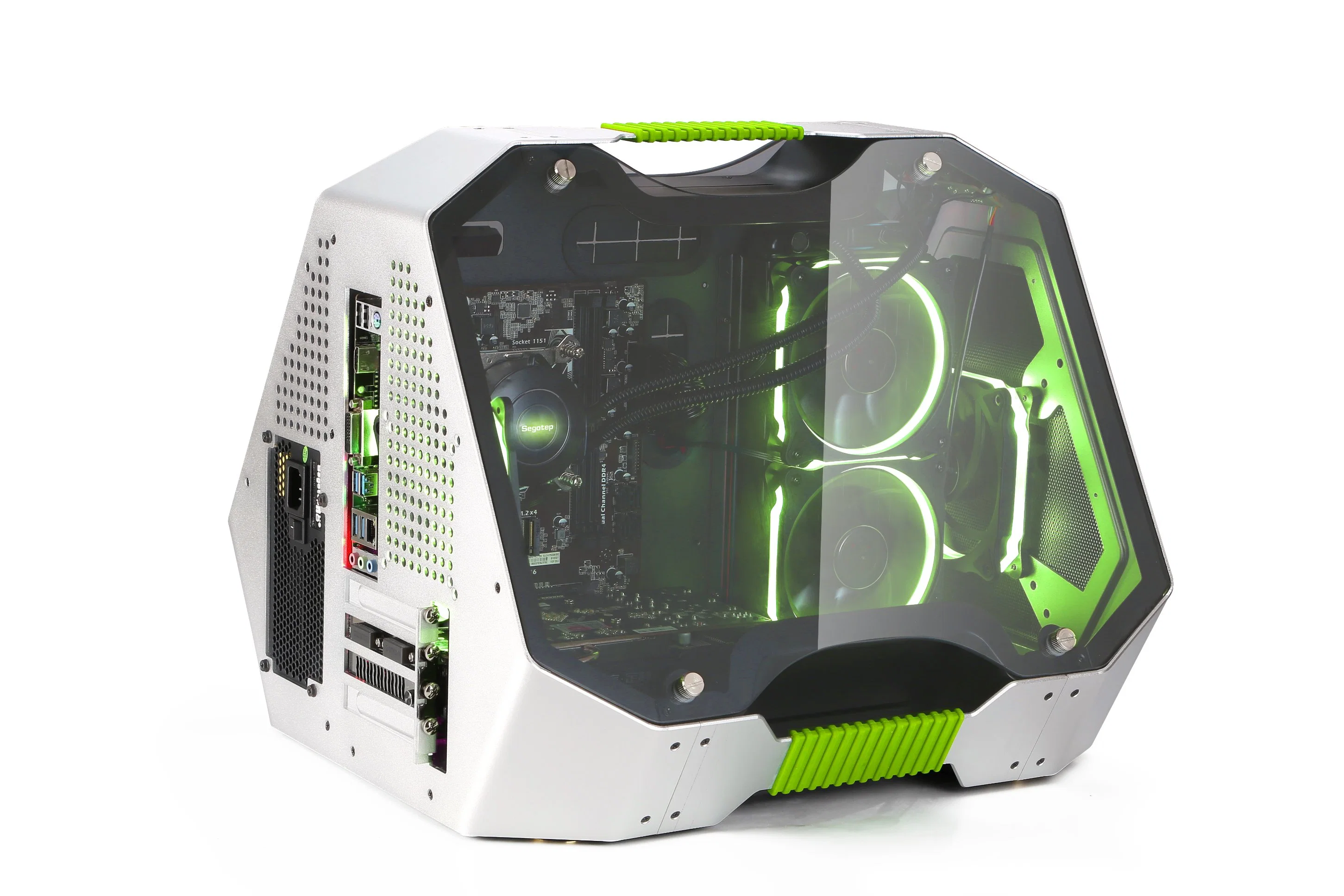 Segotep OEM Themed Matx Gaming Case Chassis with Mesh Panel