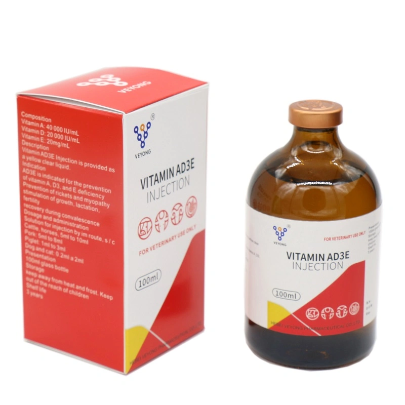 Витамин Ad3e ЭБУ системы впрыска для овец и коз медикаментов из Китая фабрики с GMP и ISO9001