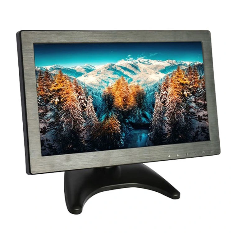 11.6 pulgadas IPS 1366*768 IPS 1920*1080 de alta definición VGA-Mi Plaza de la pantalla no táctil TFT de plástico de pared VESA Monitor POS Industrial