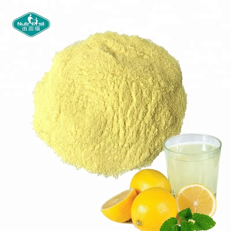 Organic Fruit Extract Supplier Lemon Fruit Freeze Dried Lime Powder for Lemon Tea and Dessert Cake