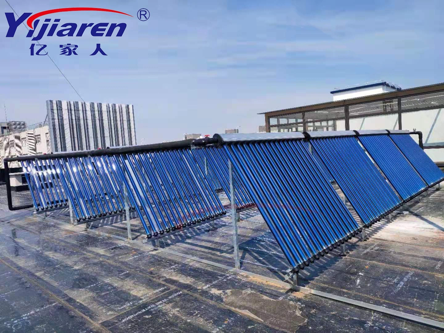 Under Pressure Superconducting Heat Pipe Solar Collector Heater with Copper Pipes