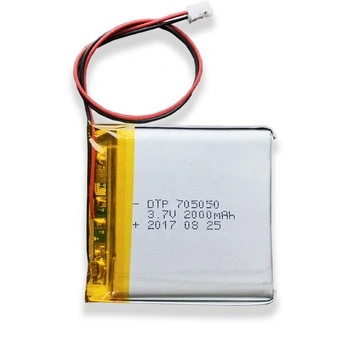 Lipo Battery3,7V 2100mAh 705050 recargable para LED