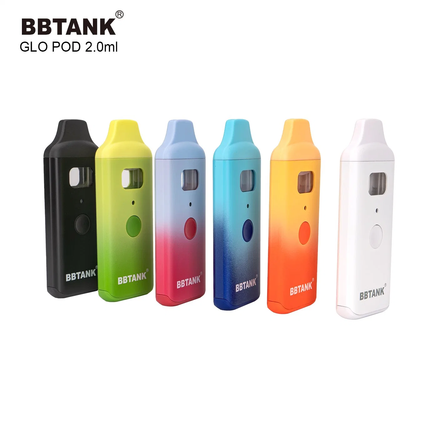 Bbtank vacío VAPE 1ml resina desechable lápiz recargable 2ml VAPE Vaporizador