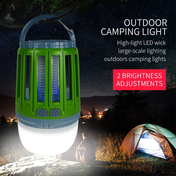 Multi-Functional Mosquito Killing Lamp for Camping Waterproof UV Electric Rechargeable Mosquito Killer Lamp