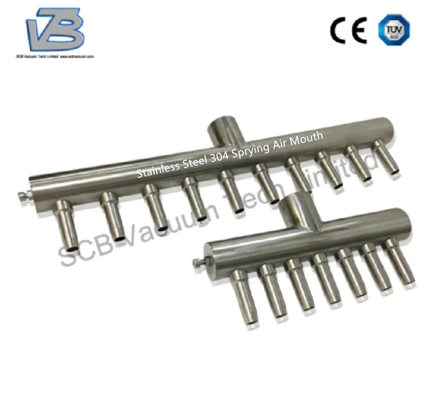 Nozzles Manifolds pour le nettoyage ou le séchage de la mise en conserve.