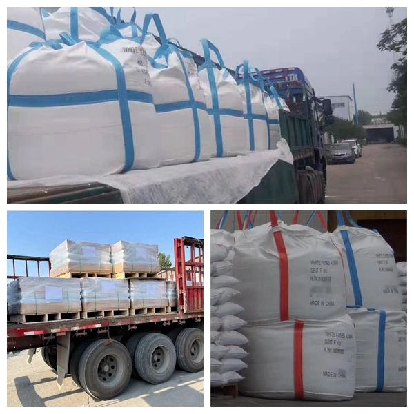 F120 F150 F220 F80white Fused Aluminiumoxid/White Corundum Powder zum Polieren Und Schleifmittel