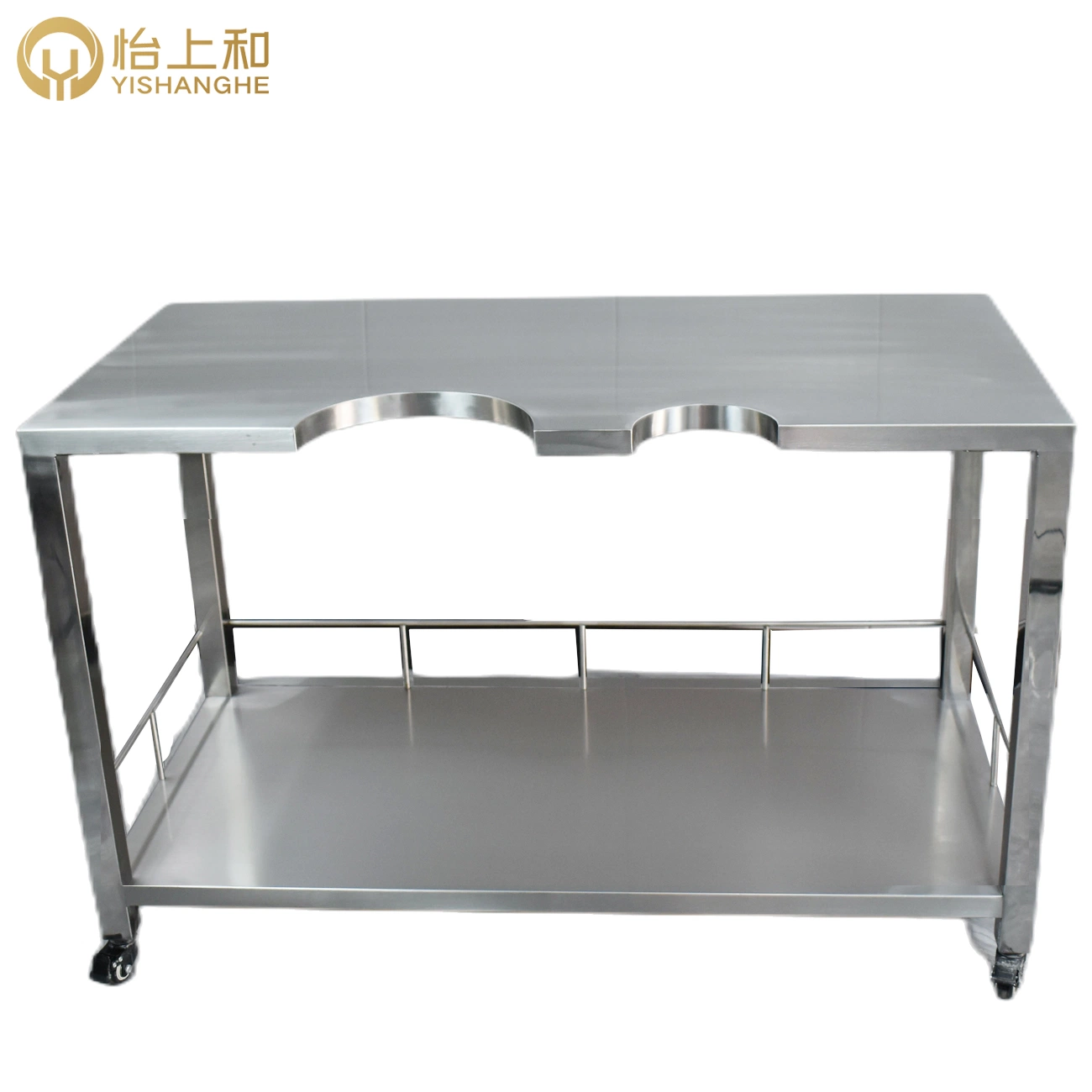 Veterinary Stainless Steel Pet Dogs Ultrasound Operating Animal X-ray Checking Table