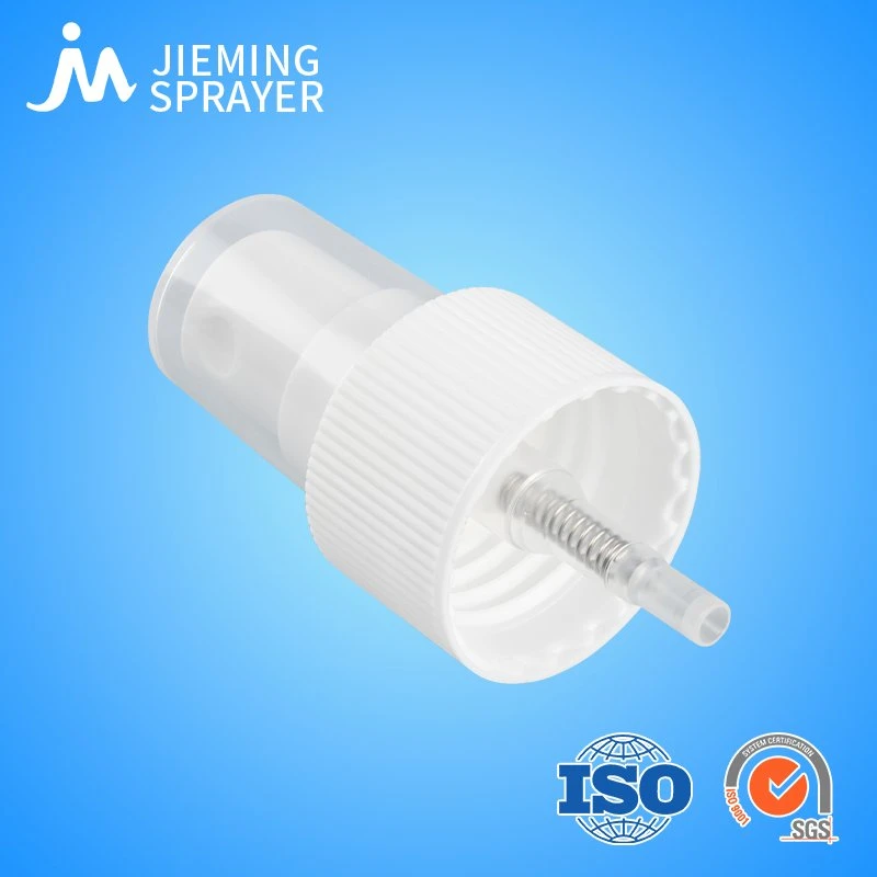 18/20/24-410 High Qualiy Liquid Dispenser 24/410 Full Cover Plastic Nozzle 24mm Toilet Water Pure Dew Bottle Cap Fine Mist Spray Head PP Material Rib Side