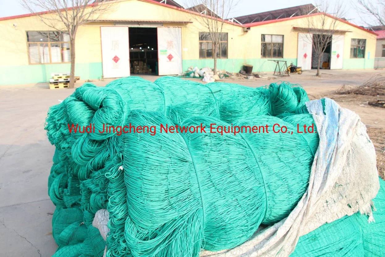 Aquaculture Powerful Parking Lot Shade Poultry PE Tennis Cargo Trawl Net Polyester Fishing Green Fence Netting