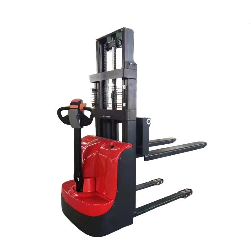 1.5 Ton Electric Walkie Stacker Forklift Truck Warehouse Equipment