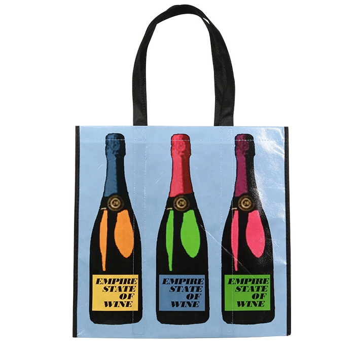 Wholesale/Supplier Promotional Custom Reusable Supermarket Grocery TNT Tote PP Laminated Non Woven Shopping Bag