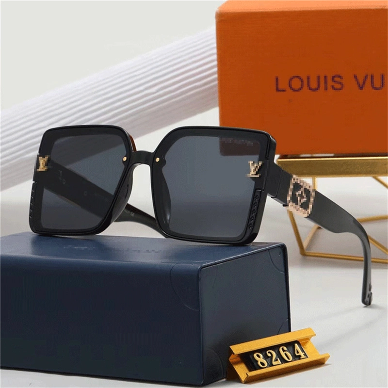 Polarized Gradient Luxury Brand Designer Sun Glasses for Men Vintage Fashion Glasses Women Eyewear 7822