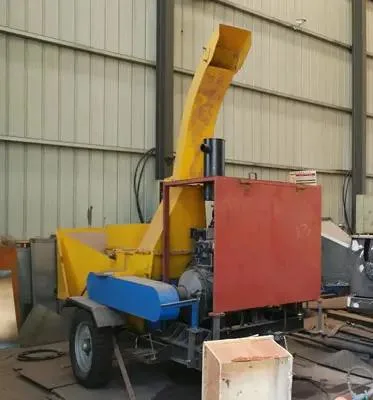 Diesel Power Wood Chipper Branches Garden Chipper Shredder