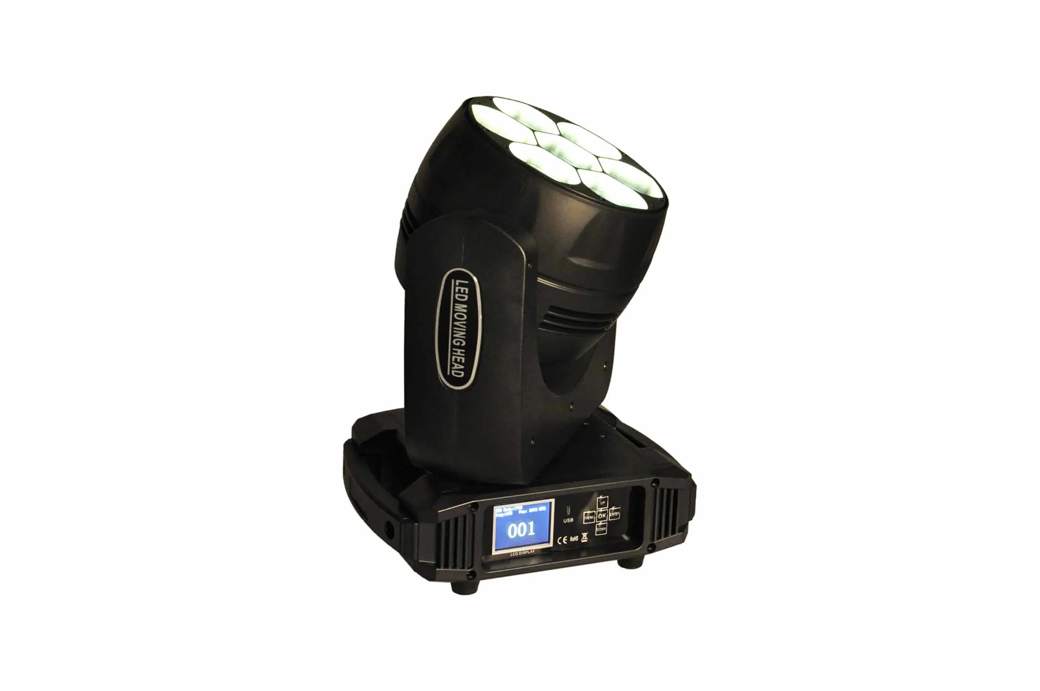 7X40 W 4in1 RGBW Zoom LED Wash Moving Head DJ Stage Licht für Veranstaltung