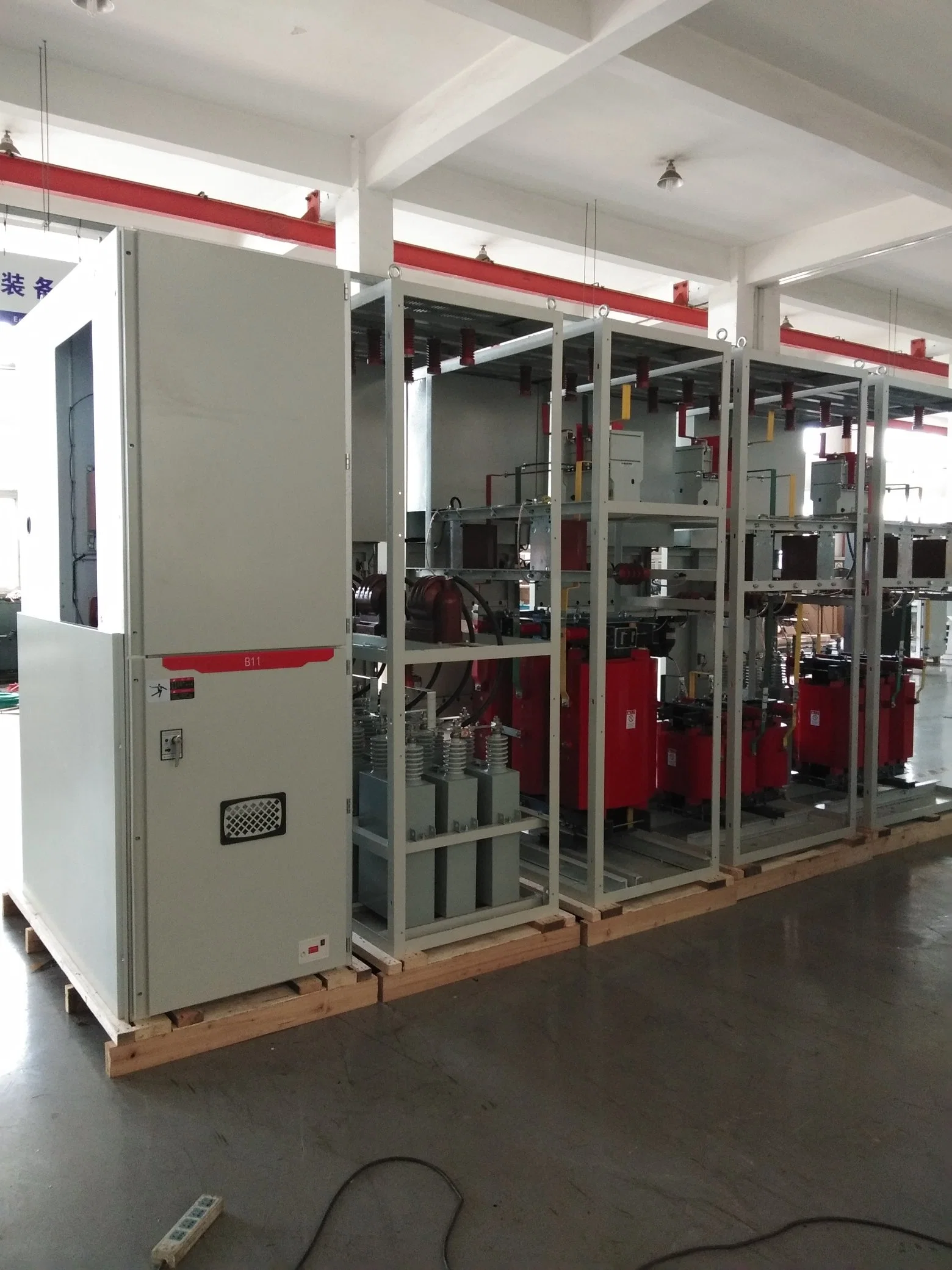 6kv 600kVA relembre do Conjunto Completo de Dispositivo de compensação de Condensadores de potência reativa TBB para a Indústria Automóvel