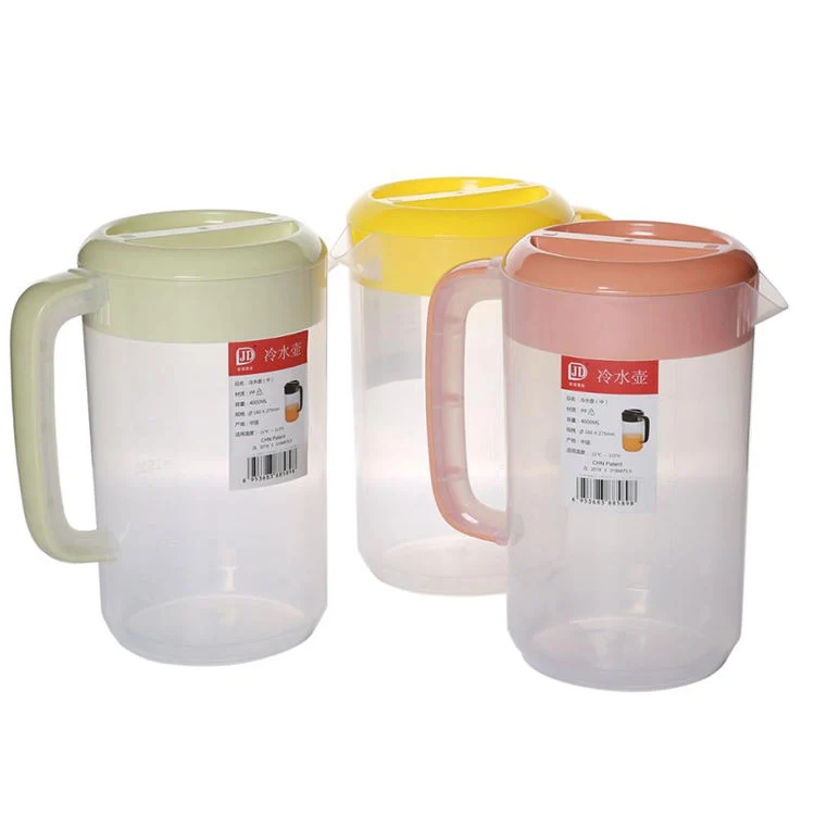 Jarra de agua fría de plástico de alta calidad 2200ml 74oz PP Pitcher Mayorista/Proveedor