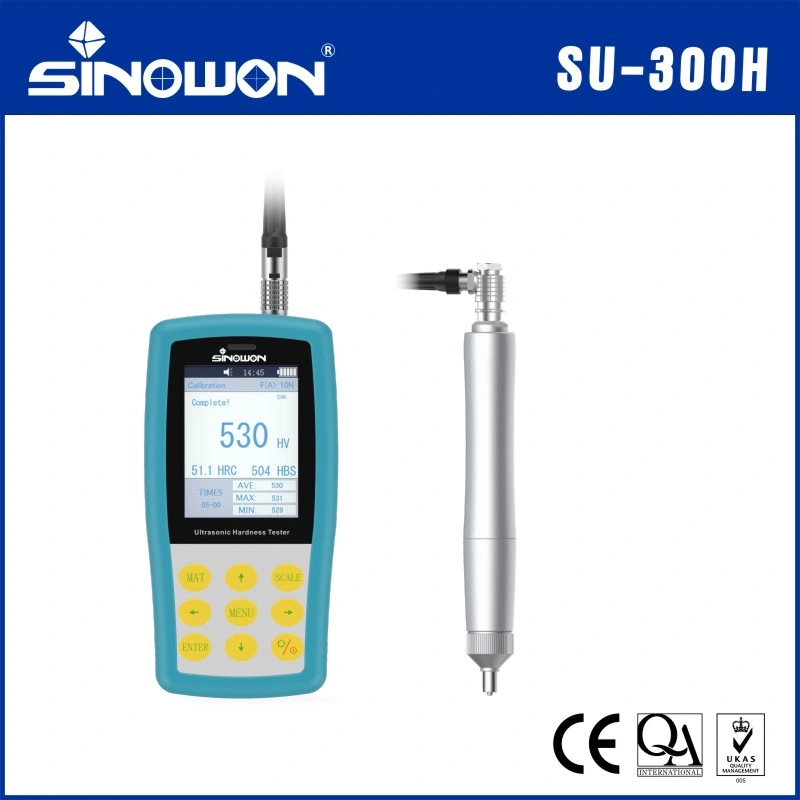 Portable Uci Durometer Hardness Tester Motorized Probe 1kgf