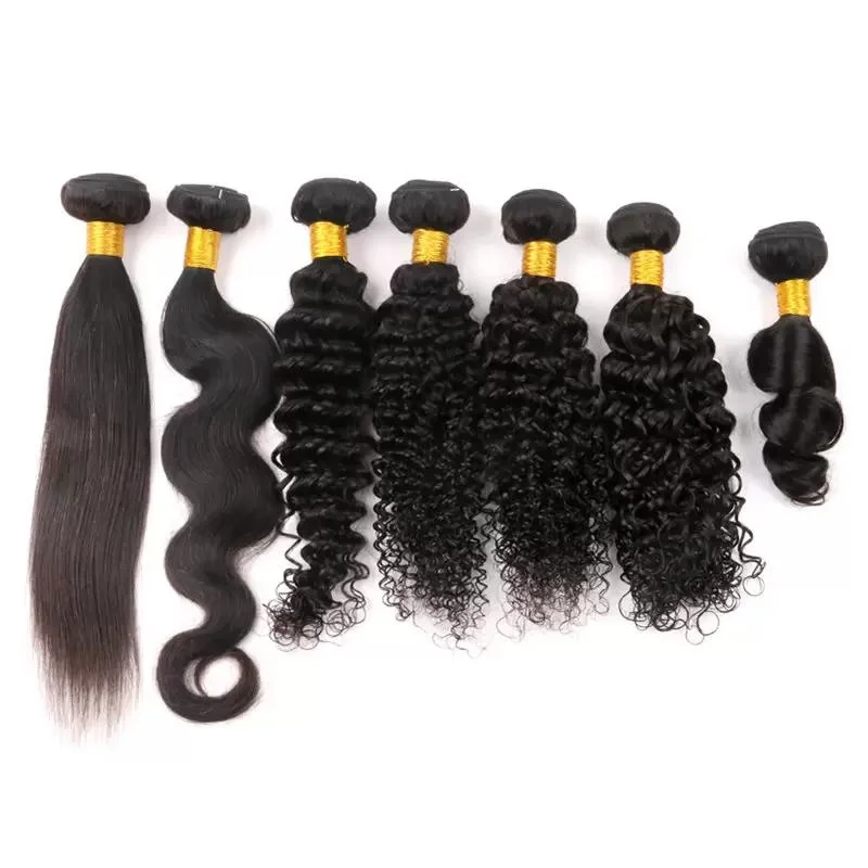 Peruvian Human Hair Dubai Clip in Har Extensions 100% Human Hair Weave Bundle Brazilian Human Hair