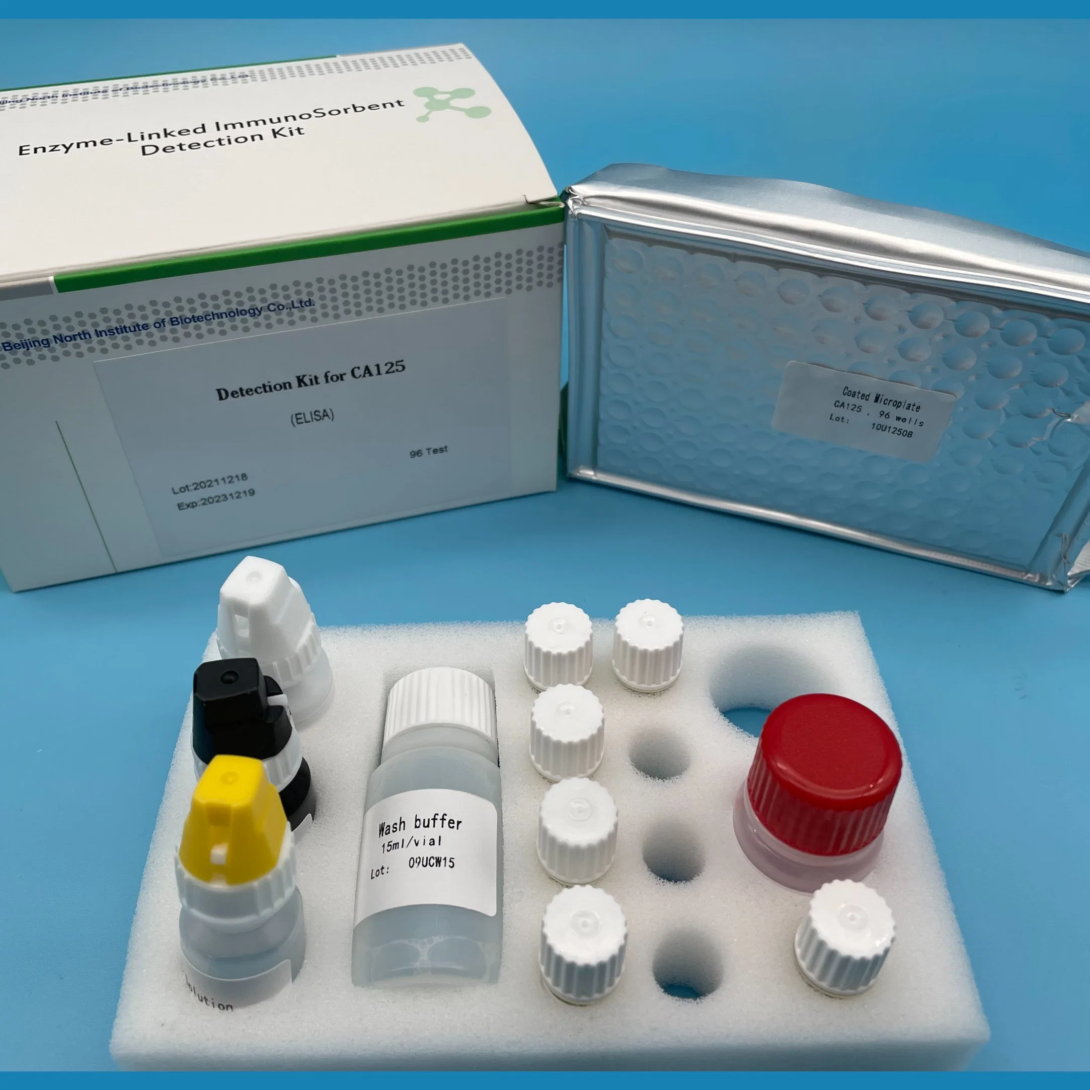 Las enfermedades infecciosas Hbsag/VIH/VHC/Tp Kit de prueba de Elisa Elisa reactivo de prueba de tamizaje de la sangre