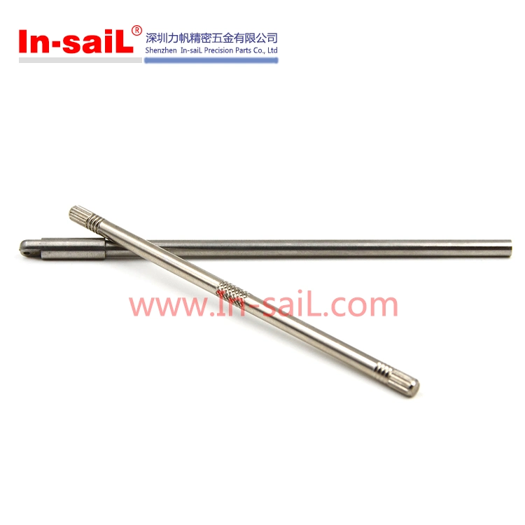 OEM Custom Metal Aluminum/Brass/Stainless Steel/Steel Stepped CNC Machining Pins