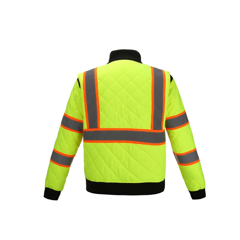 Ropa reflectante personalizada Hola Viz Ropa de trabajo con Capucha Chaqueta ciclismo