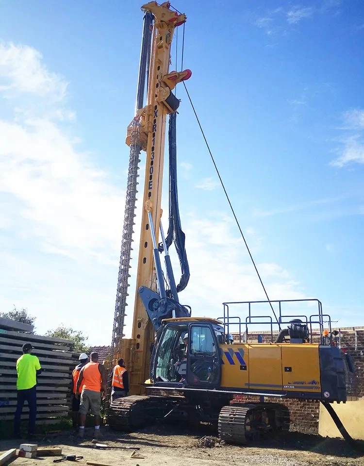 Xr130e fábrica 50m Crawler Rotary Drilling Rig para la venta