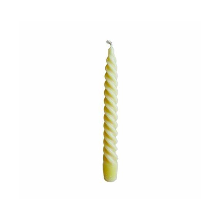 Spiral Paraffin Candle Birthday Wax Candle
