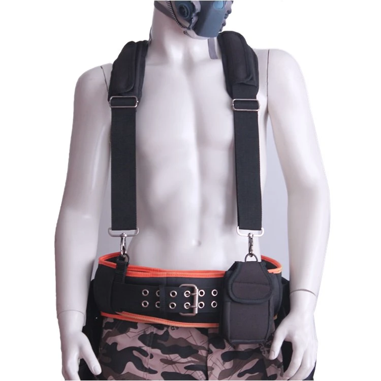 Hot Sale X-Back Tool Belt 4 Point 360 Degree Hook Padder Suspender Work Elastic Suspenders