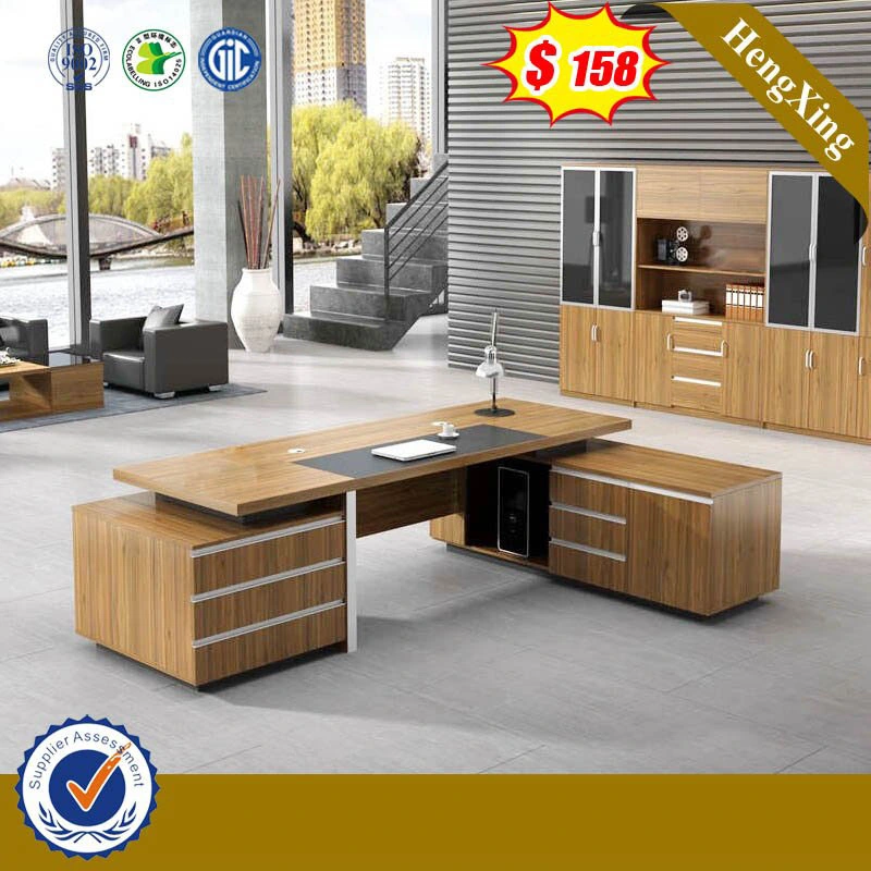 L Shape Wooden Study Executive Table School Modern Office Furniture