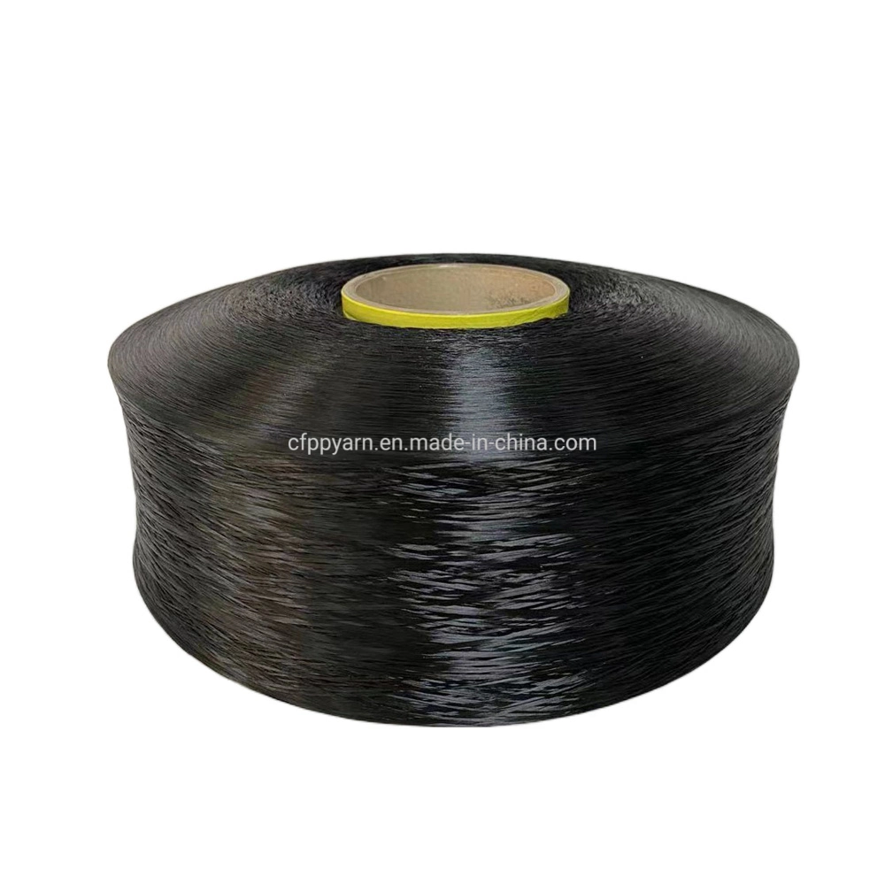 Factory Direct Sale 900d Black Polypropylene Yarn Polypropylene Multifilament Yarn