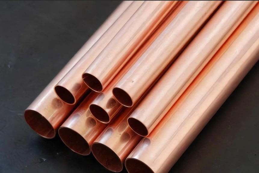 C101 Rigid Cold Drawn Seamless Straight Pure Copper /Copper Tube for Water System