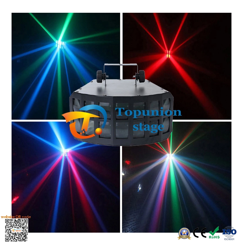 Seven Color Rotating Light Flashing Effect Pattern Butterfly Light for KTV Bar Stage Party