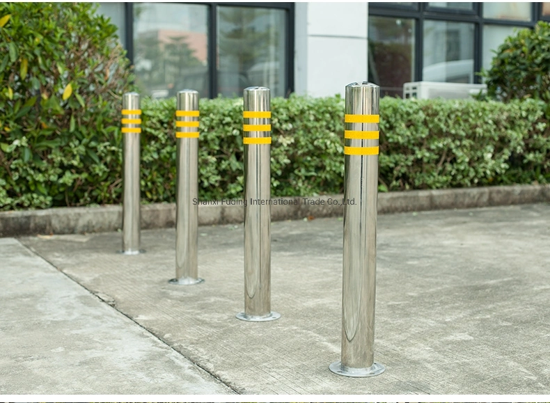 Modernización retractable Removable 201 314 316 Bollard de Metal